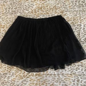 Black skirt